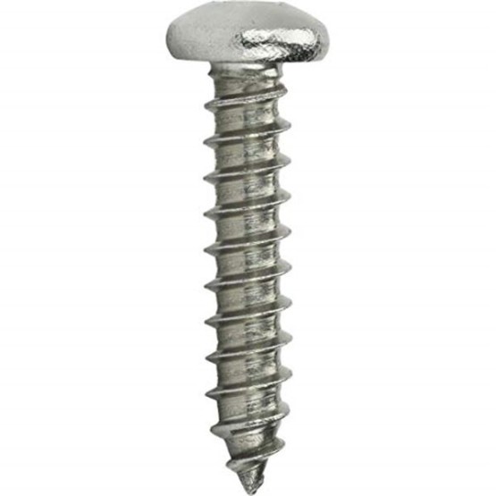 #8 x 2-1/2 Pan Head Square Drive Sheet Metal Screws Stainless Qty 500
