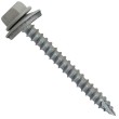 #14 Metal ROOFING SCREWS: (250) Screws x 2-1/2" ABC GRAY Hex Head Sheet Metal Roof Screw. Self starting/tapping metal to woodsheet metal screws with EPDM washer. for corrugated roofing