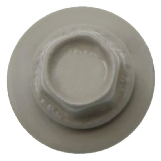 Metal ROOFING SCREWS: (750) 10 x 2" Ash Gray Hex Head Sheet Metal Roof Screw. Self starting metal to wood siding screws. EPDM washer. Colored head
