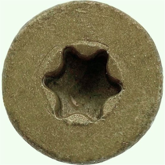 #14 x 4 Reamer Tek Torx/Star Head Self-Drilling Wood to Metal Screws - 1 lb - 24 APX. Tek Screws - Tek Screws for Flatbeds, Trailers, or Where Fastening Wood to Steel - T-30 Torx Screw Head