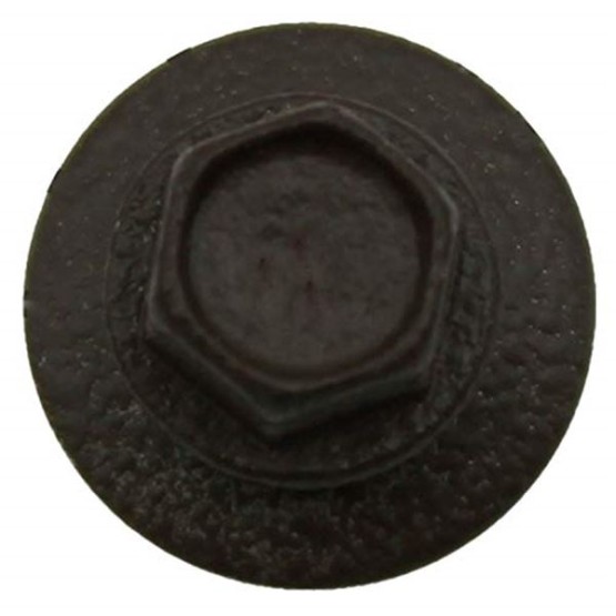 Metal Roofing Screws: (1000) 10 x 1 Mansard Brown Hex Head Sheet Metal Roof Screw. Self Starting Metal to Wood siding Screws. EPDM Washer. Colored Head