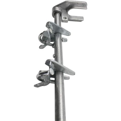 CHAIN LINK DROP ROD/PIN LATCH for 1-3/8" Frame Double Gate - Chain Link Fence. 36" Long.