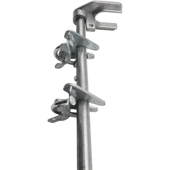 CHAIN LINK DROP ROD/PIN LATCH for 1-3/8" Frame Double Gate - Chain Link Fence. 36" Long.