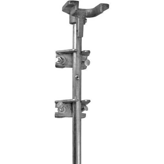 CHAIN LINK DROP ROD/PIN LATCH for 1-3/8" Frame Double Gate - Chain Link Fence. 36" Long.
