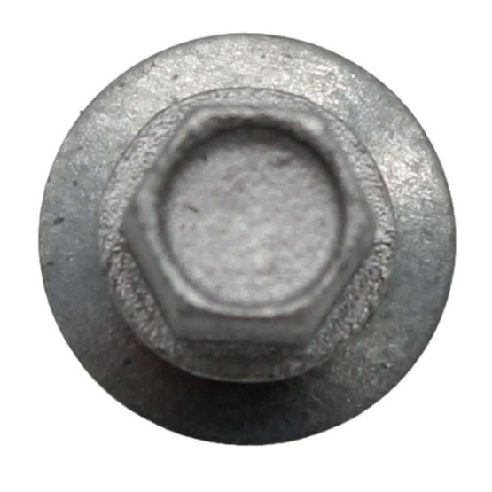 Metal Roofing Screws: (250) 10 x 1" Zinc/No Paint Galvanized Hex Head Mini Driller Sheet Metal Roof Screw. Self Starting Metal to Wood siding Screws. EPDM Washer.