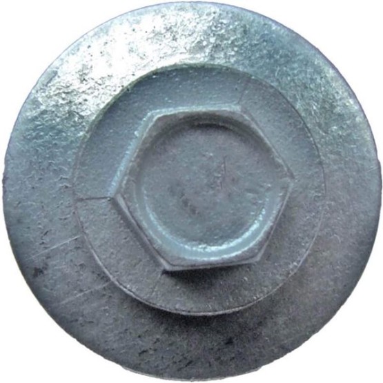 Metal ROOFING SCREWS: (250) 12 x 2-1/2" GALVANIZED/ZINC Hex ReGrip Head Sheet Metal Roof Screw. Sharp Point metal to wood siding screws. EPDM washer. Colored head