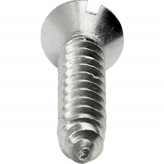 #8 x 1" - Oval Head Sheet Metal Screws Stainless Steel Slotted Drive 1000 Pcs self Tapping Screws Metal B2B