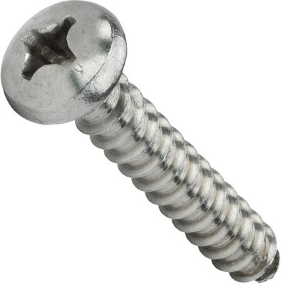 #1 x 1/8" - Sheet Metal Screws Self Tapping Pan Head Stainless Steel 1000 Pcs self Tapping Screws Metal B2B