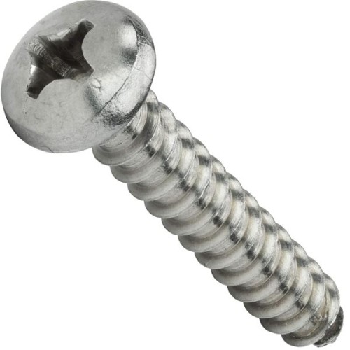 #1 x 1/8" - Sheet Metal Screws Self Tapping Pan Head Stainless Steel 1000 Pcs self Tapping Screws Metal B2B