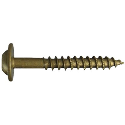 #10 x 1-1/2" Round Washer (Modified Truss) Head Screw Torx/Star Drive Head Wood Screw (1 Pound ~112 Screws) Multipurpose Wood Screws for Construction, Cabinets and Furniture.