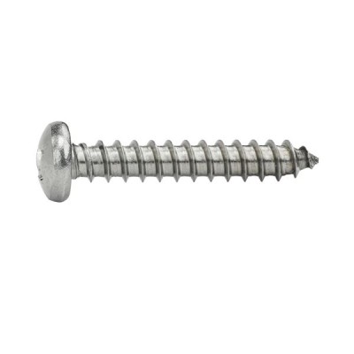 No.12 Pan Head Sheet Metal Screws Self Tap Stainless Steel 500Pcs 1/2" Screws Set Fasteners